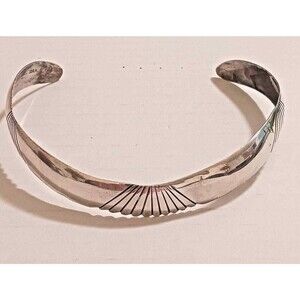 Sterling Silver vintage choker Mexico? NAN 1091